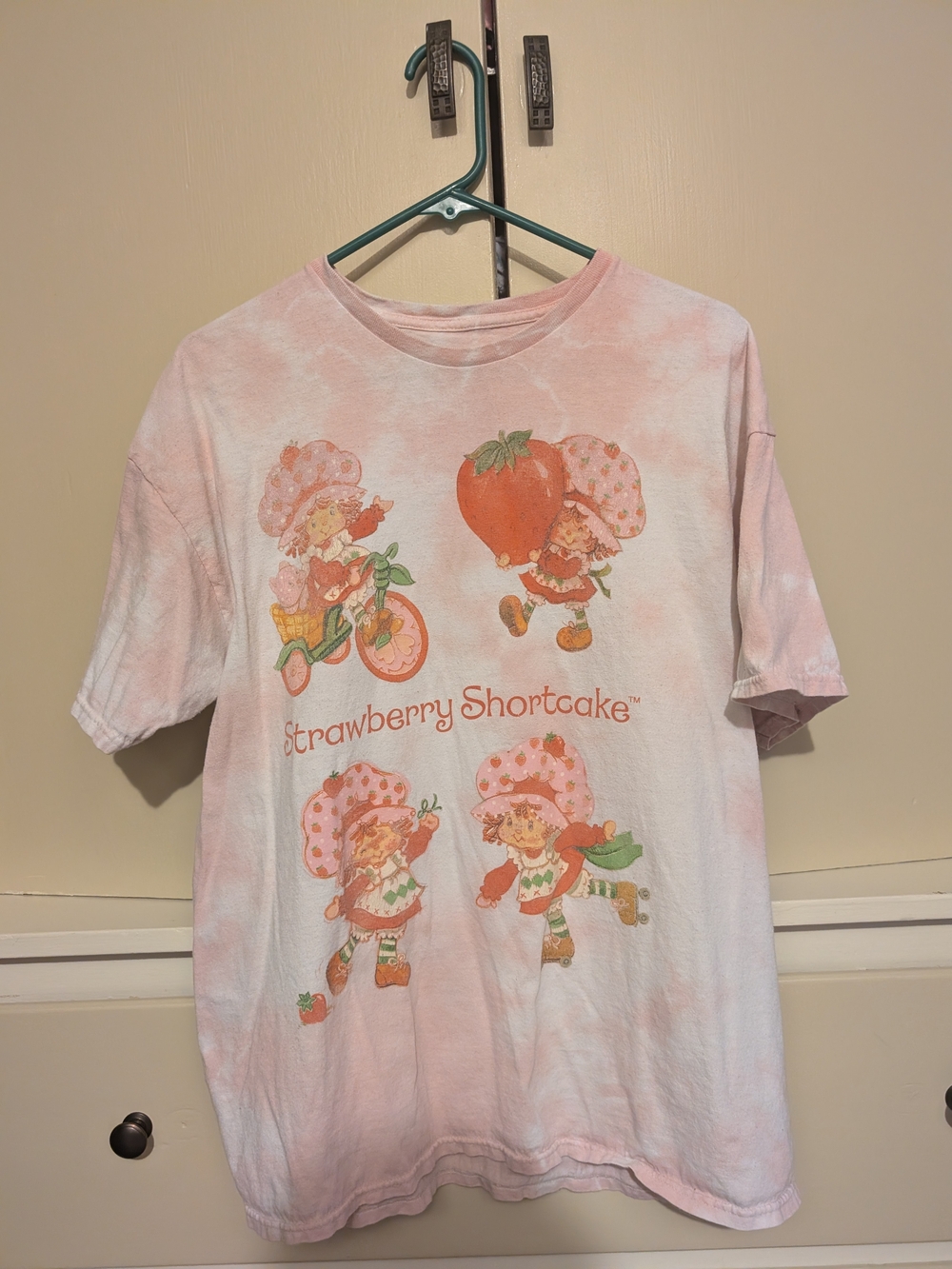 Strawberry Shortcake Pink Graphic Short-Sleeve Tee